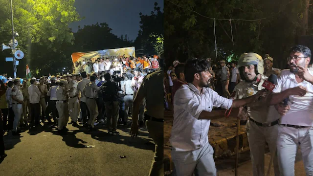“जंतर-मंतर पर आरक्षण के खिलाफ बड़ा प्रदर्शन, कई प्रदर्शनकारी हिरासत में