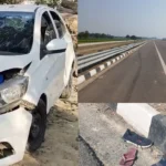 “गंगा एक्सप्रेसवे पर दर्दनाक हादसा! कुत्ते को बचाने में पलटी कार, 3 की मौत और 6 घायल”