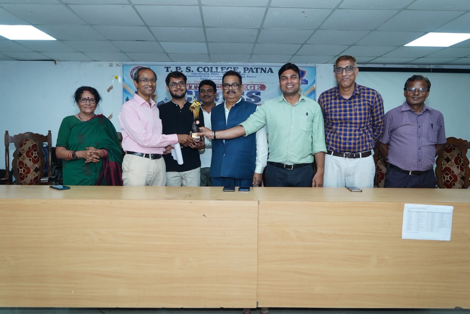 पाटलिपुत्र यूनिवर्सिटी की शतरंज प्रतियोगिता शुरू, खिलाड़ियों ने दिखाया दम