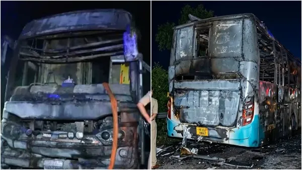 Greater Noida Bus Fire: चलती Sleeper Bus बनी आग का गोला, 9 यात्रियों की मौत!