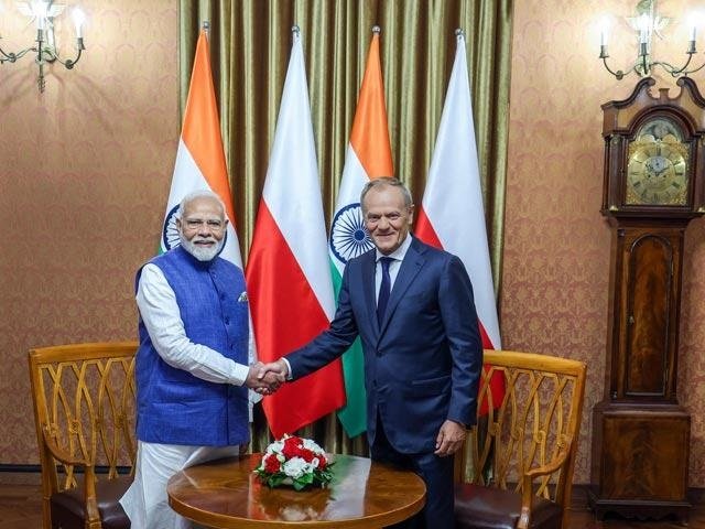  भारत दौरे पर पोलैंड के प्रधानमंत्री Donald Tusk, PM मोदी से हुई अहम मुलाकात